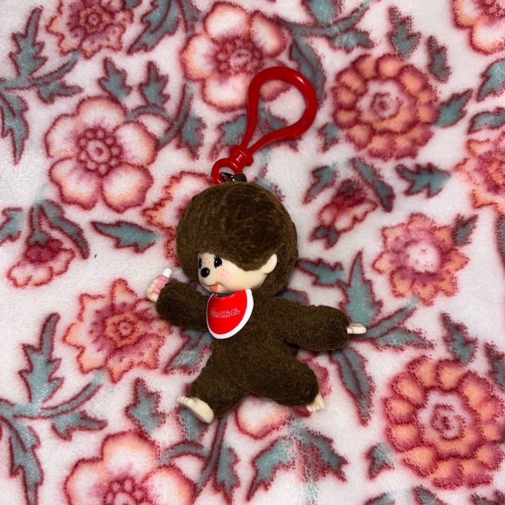 Monchihichi flocked hanger clip * OPEN BOX*